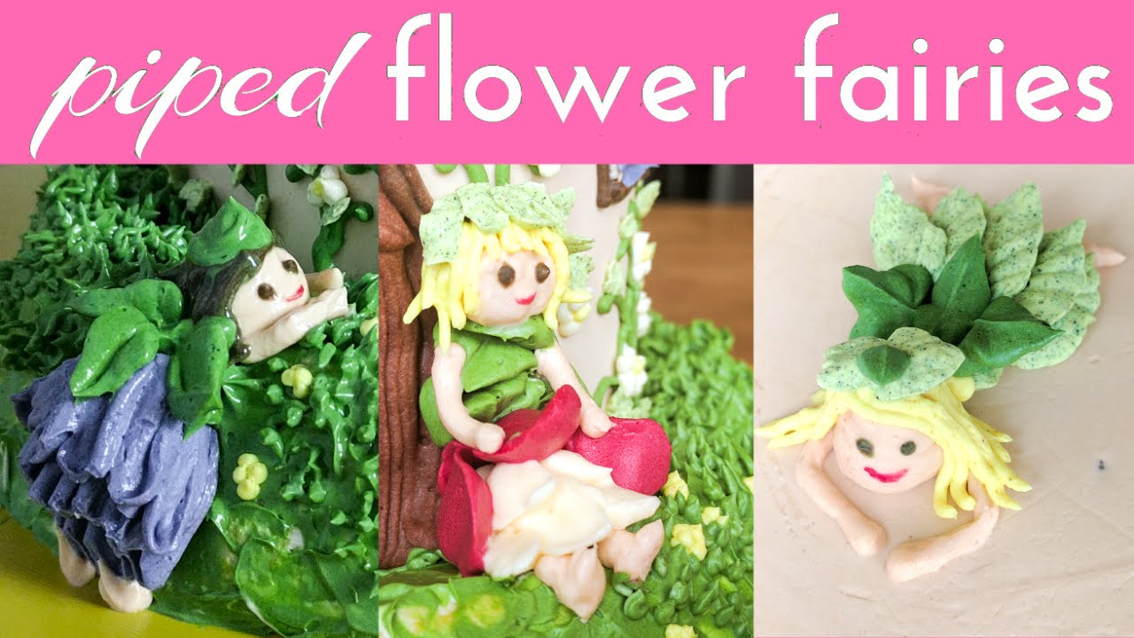 How to make a flower fairy cake topper - Cake Journal
