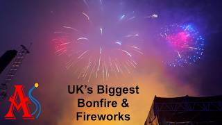 Uks Biggest Bonfire And Fireworks, Abingdon, November 2025