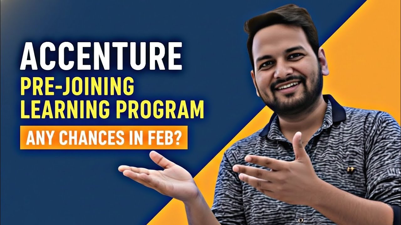 Accenture Pre-Joining Learning Program (PJLP) Update | Any Joining ...