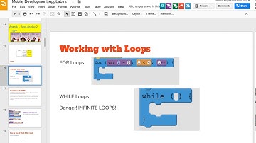AppLab#2 loops and variables
