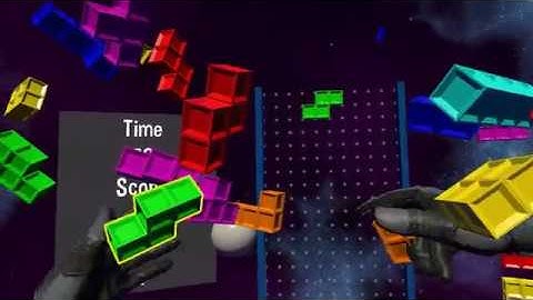 Hackathon project: Tetris VR 2