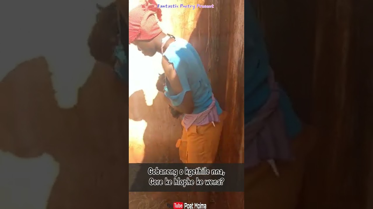 Sepedi Poem By Poet Moima : Nyaope Official