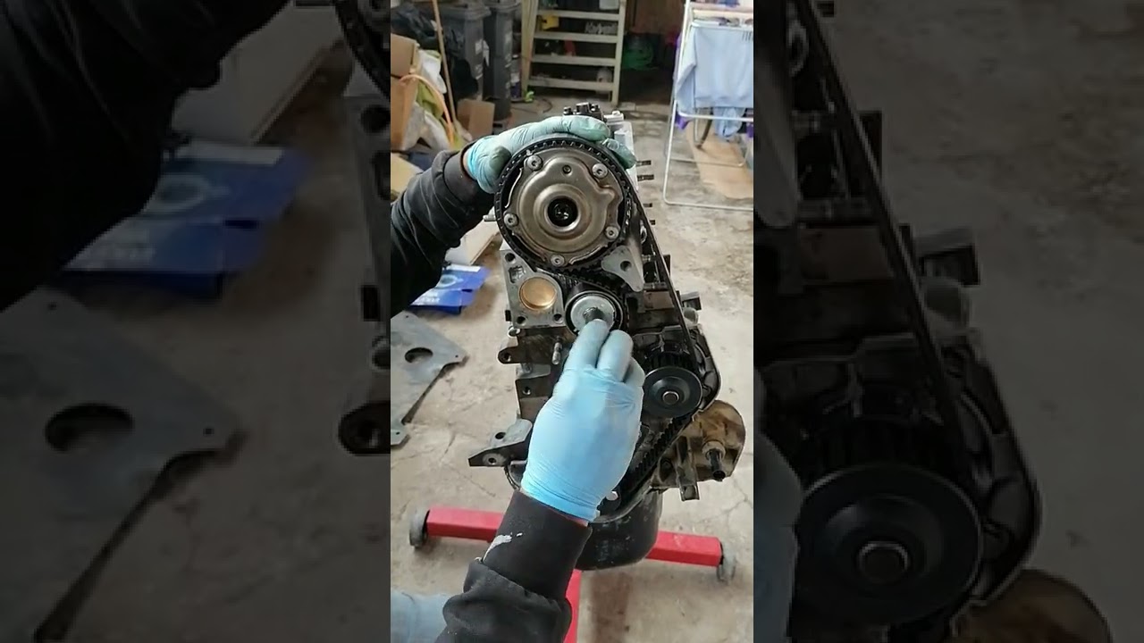 ARMADO de correa de tiempo o sincronización para fiat grande punto 1.4cc  8 válvulas🛑