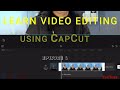 learn video editing using capcut {part 1} #howto #capcutedit #editingvideo