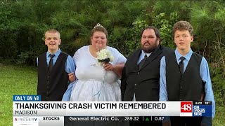 Devastated family remembers loving wife, mother killed in Thanksgiving Day wreck in Limestone Co.
