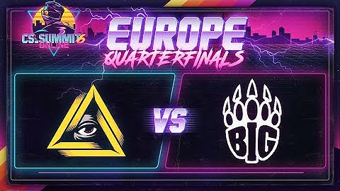 GODSENT vs BIG (Overpass) - cs_summit 6 Online: EU Playoffs - Game 2