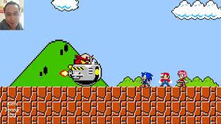 Sonic Amy Maze   Super Mario Vs Eggman - Sonic And Amy Squad - Sonic The Hedgehog -  Kim Jenny 100
