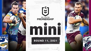 Turbo and Sea Eagles look for upset against Eels | Match Mini | Round 11, 2021 | NRL