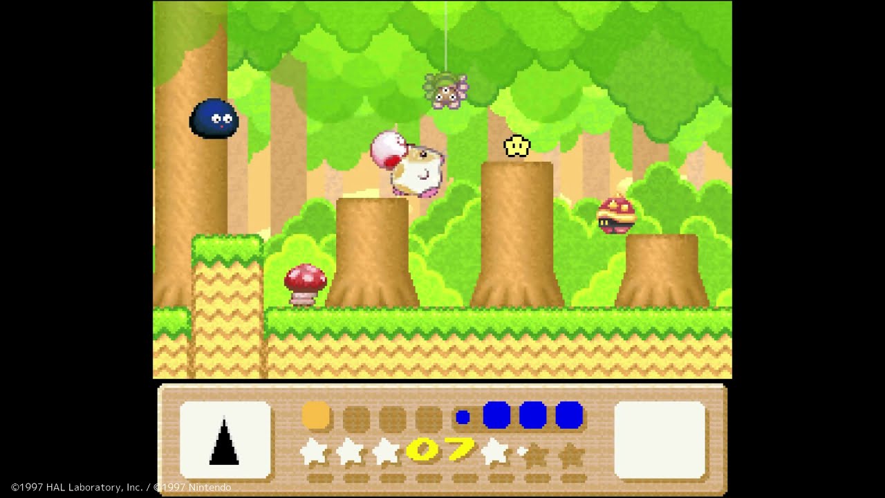 星のカービィ3】 Level 1-6 - YouTube