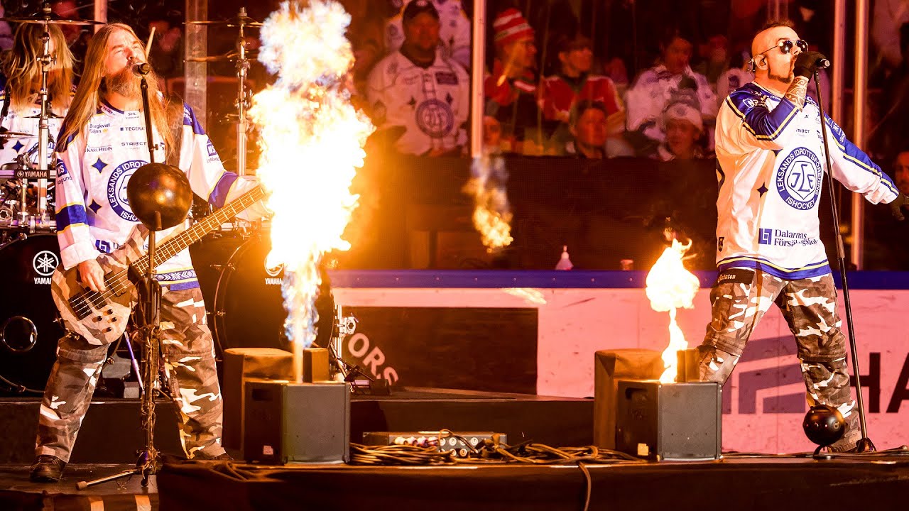 Sabaton live i Tegera Arena 26/12-2023