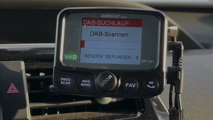 Albrecht DR 54 DAB+ Adapter fürs Autoradio 