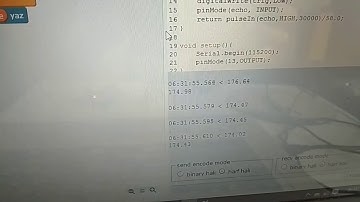 Mblock mesafe sensörü ile led yakma