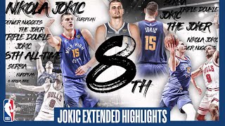 TRIPLE-DOUBLE TIME ⚠️ JOKIC records 60th career triple-double to pass LARRY BIRD for 8th ALL-TIME! 👏