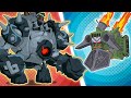 ГОЛЕМ - Взрывной удар vs Робо-Сталин ! Контроль над полем боя !