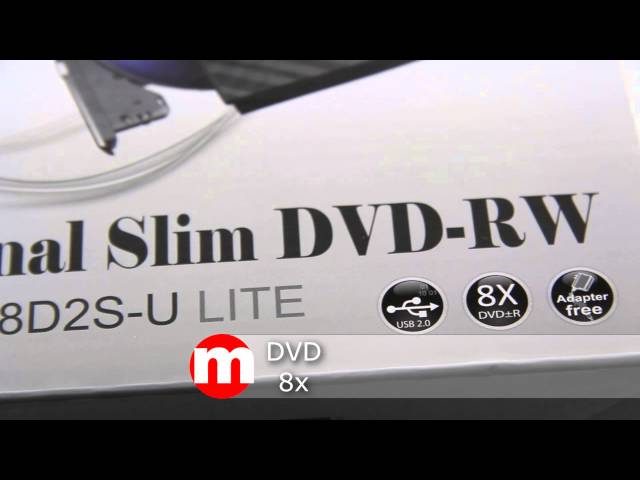 Asus Graveur dvd externe sdrw-08d2s-u lite Unboxing .FR 