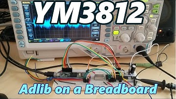 Adlib on a Breadboard (YM3812 OPL2 VGM Player)