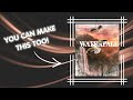 Make This Viral Waterfall Poster in Canva (Step-by-Step Tutorial)