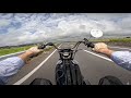 作業用[走行動画]字幕なし、バイクで海を見に行くだけの動画[shovel head] Just riding my bike to see the ocean from early morning