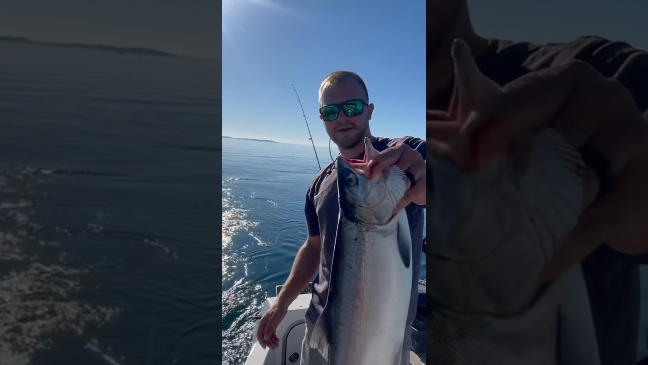 Can barely get the gear down 🎣 