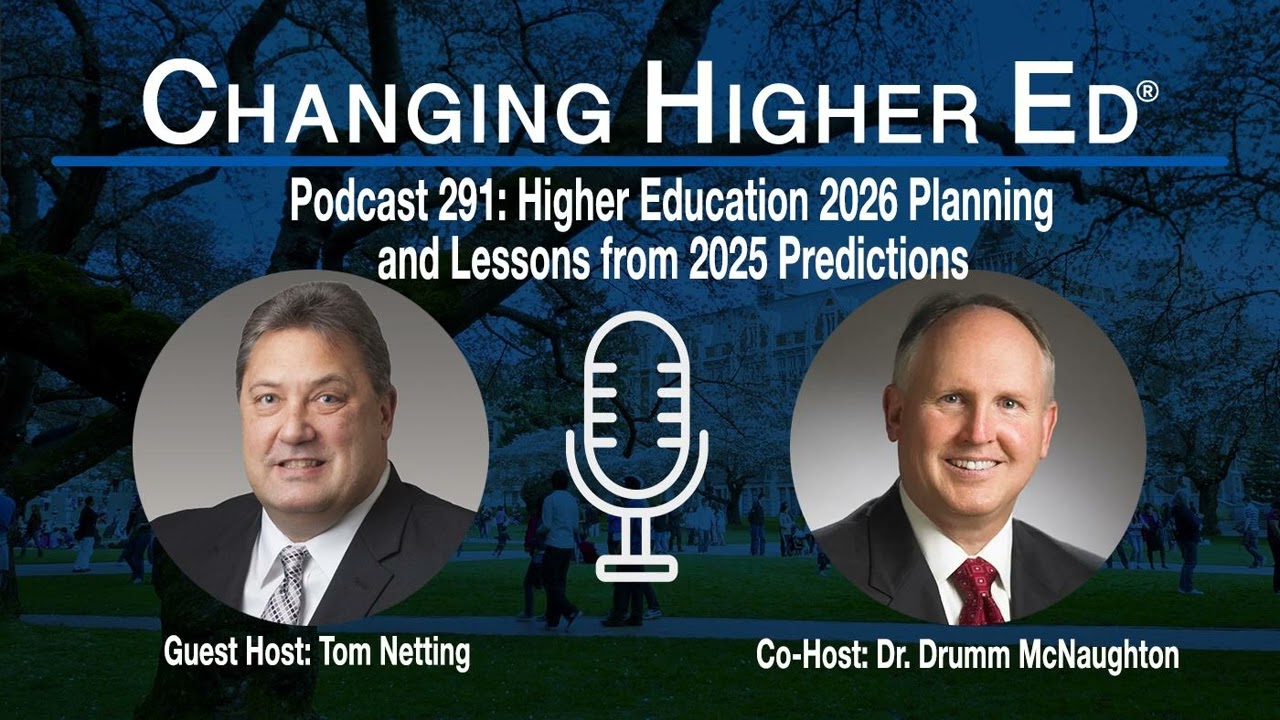 Higher Education 2026 Planning and Lessons Learned from 2025 Predictions
