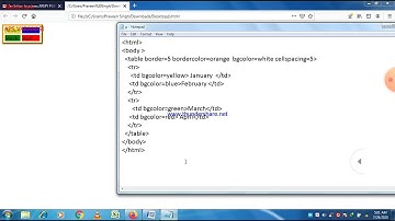 Class X Computer Application 30-07-2020 By Mr  Praveen SIngh Ch - HTML (tables)
