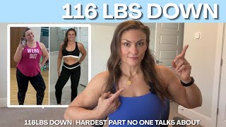 The Hardest Part of Weight Loss No One Talks About | 116lbs Down | GLP-1