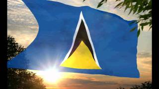 The National Anthem of Saint Lucia by BritainShallPrevail 35,349 views 13 years ago 55 seconds