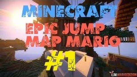 Minecraft Epic Jump Map Mario Edition Part 1
