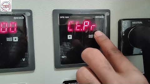 #Secure #DPM series #I300 ammeter programming