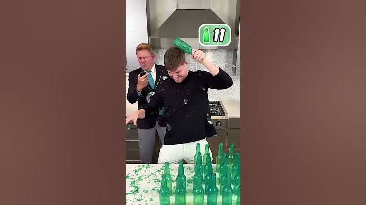 Bottle Head Smashing World Record Attempt!