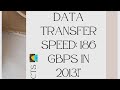 World Record Data Transfer Speed: 186 Gbps in 2013! #youtubeshorts #shorts #short