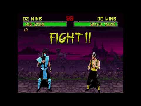 Mortal Kombat II - Sub-Zero vs. Shang Tsung 2