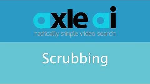 Axle Academy: Proxy Scrubbing