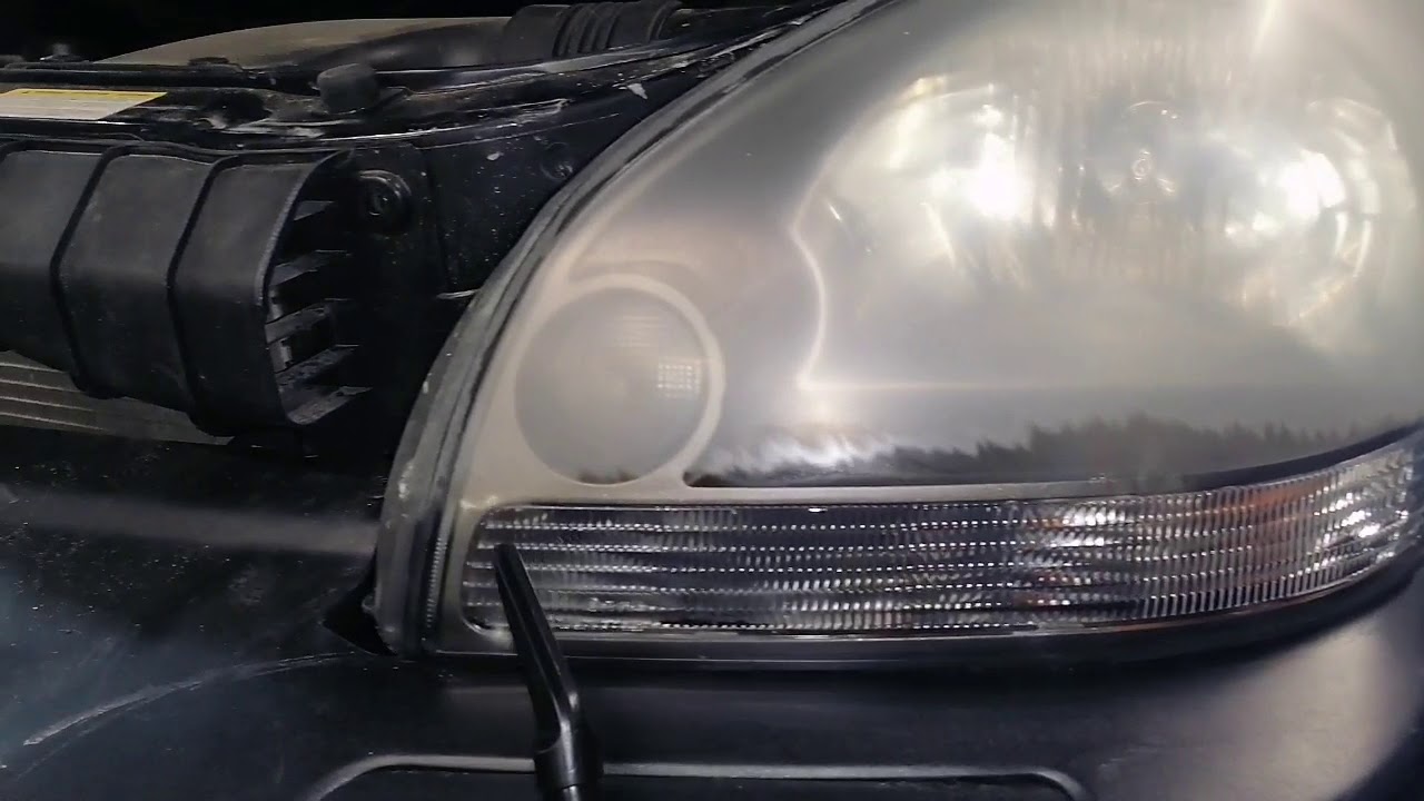 Химическая полировка фар, супер эффект - YouTube