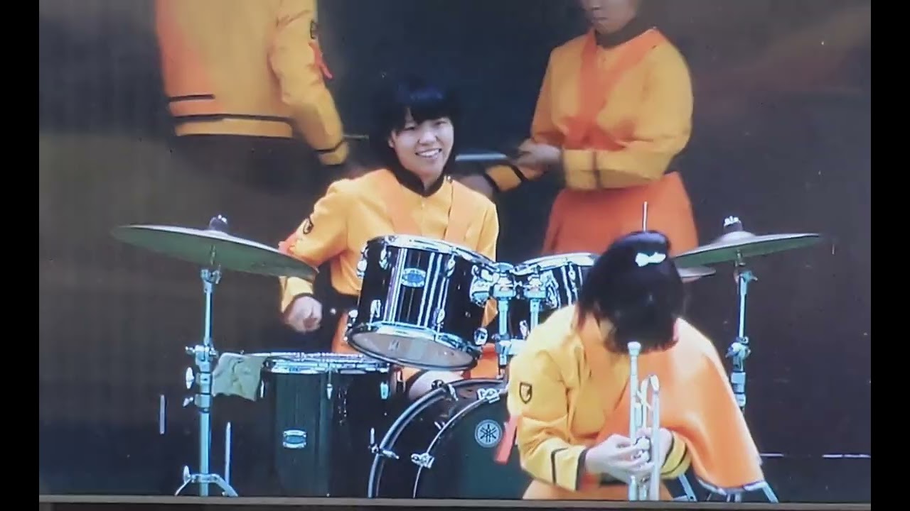 2011年京都橘高等学校吹奏楽部全日本マーチングコンテスト大阪城ホールにて