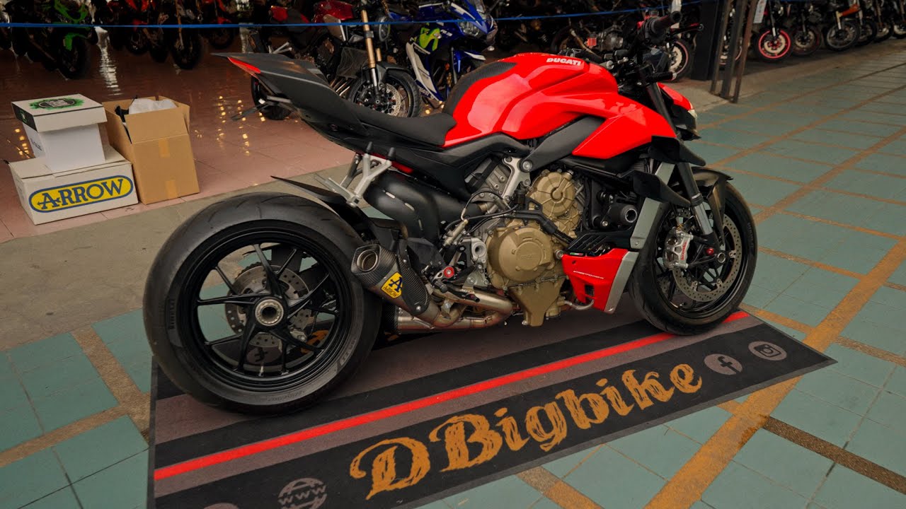 เดือด Ducati Streetfighter V4 ท่อ Arrow พูดได้สั้นๆว่า แม่เจ้า อั้นนะ ขนลุก จริงๆ