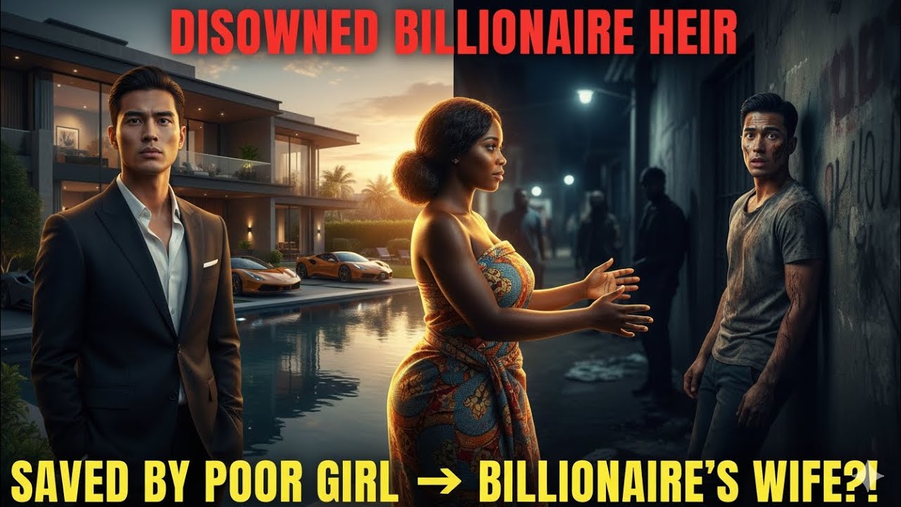 Billionaire Heir DISOWNED & HOMELESS– Rejected by Dad, Saved by Poor Girl Who Becomes His Wife!