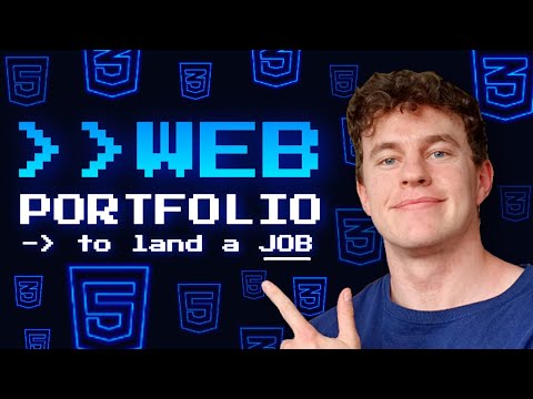 video-thumbnail-Code a SUPREME Web-Portfolio w. HTML & CSS (& nothing else)