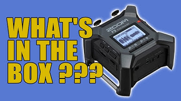 What’s in the Box? Zoom F3 Field Recorder