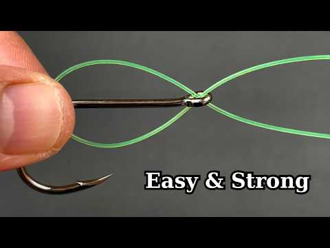 One of the Best Fishing Knots for Catching Big Fish!🎣
