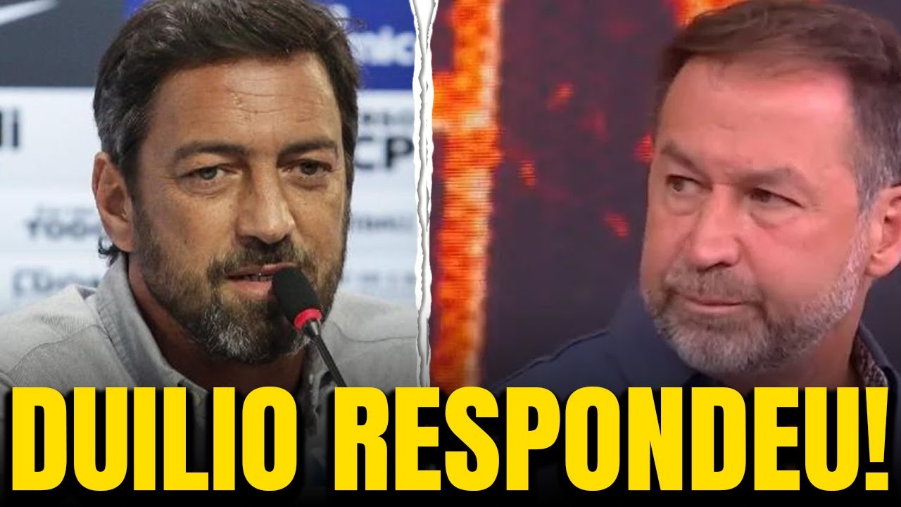 RESPONDEU! DUILIO FALA SOBRE NOTA OFICIAL DE AUGUSTO MELO - YouTube