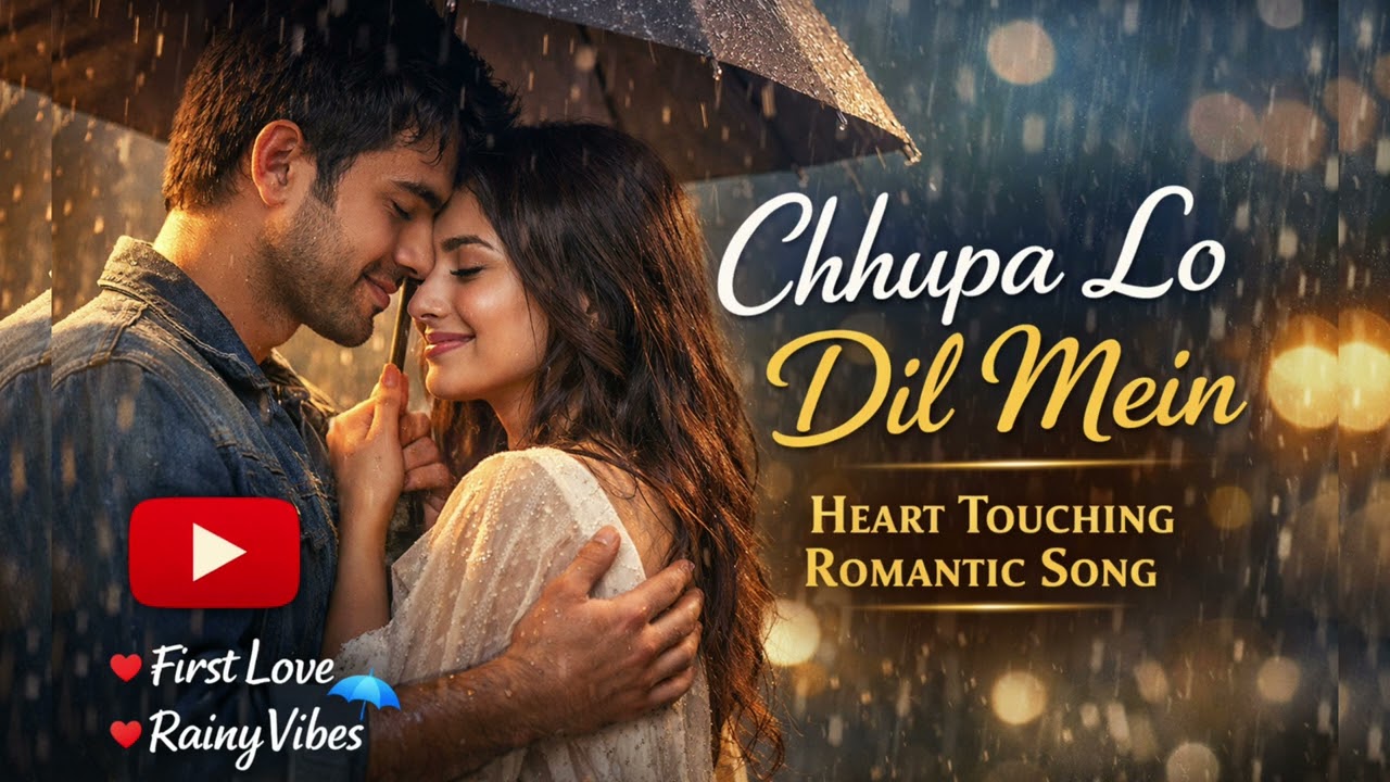 Chhupa Lo Dil Mein 🌧️ | Heart Touching Romantic Song | Sweet First Love Vibes | Acoustic Love Song