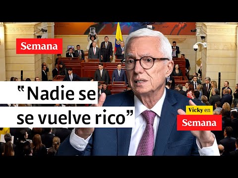 &quot;Nadie se vuelve rico con un salario de congresista&quot;: Jorge Robledo | Vicky en Semana