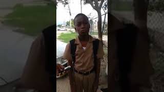 Waterford High School Student Interrogated by Society Warriors/Taxi Man In Portmore Feb 2019