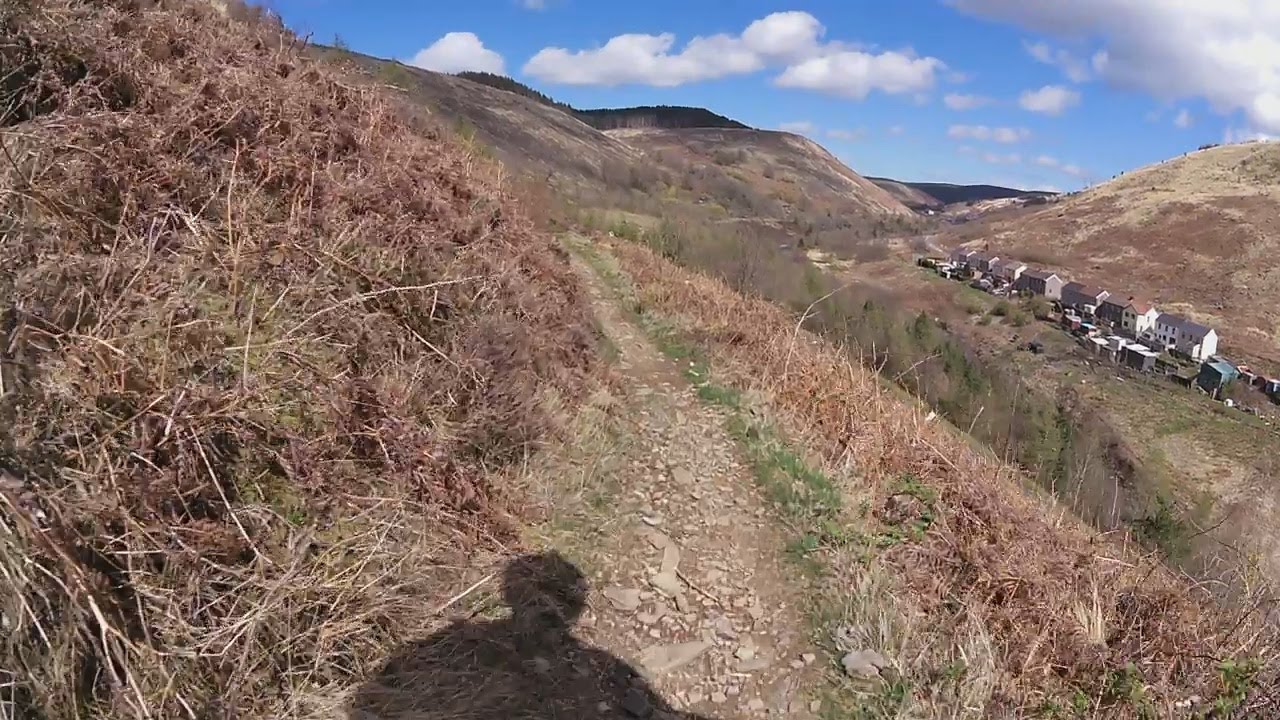 Mountain Biking - Afan Forest - W2 Trail April 2015 - YouTube