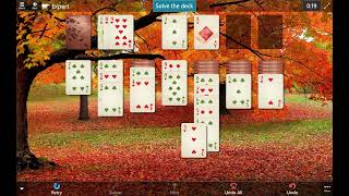 Star Club\Autumn Chill\Klondike (#4): Expert - Solve the deck