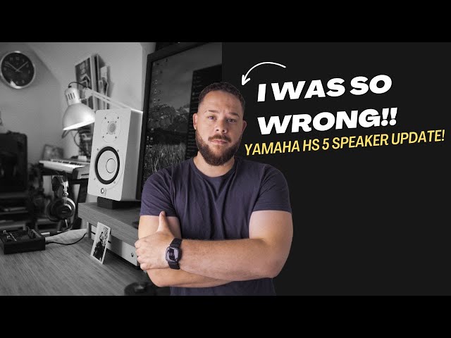 I was SO WRONG About YAMAHA HS5 STUDIO MONITORS!!! 