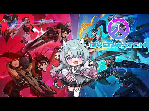 【OVERWATCH 】今天要一起玩新角新地圖 ft EG、格萊伊、幻月.【歐妲/惡獸時代】 video thumb