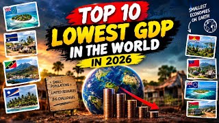 🌍 Top 10 Countries With the Lowest GDP in the World 2026 💰 | Smallest Economies