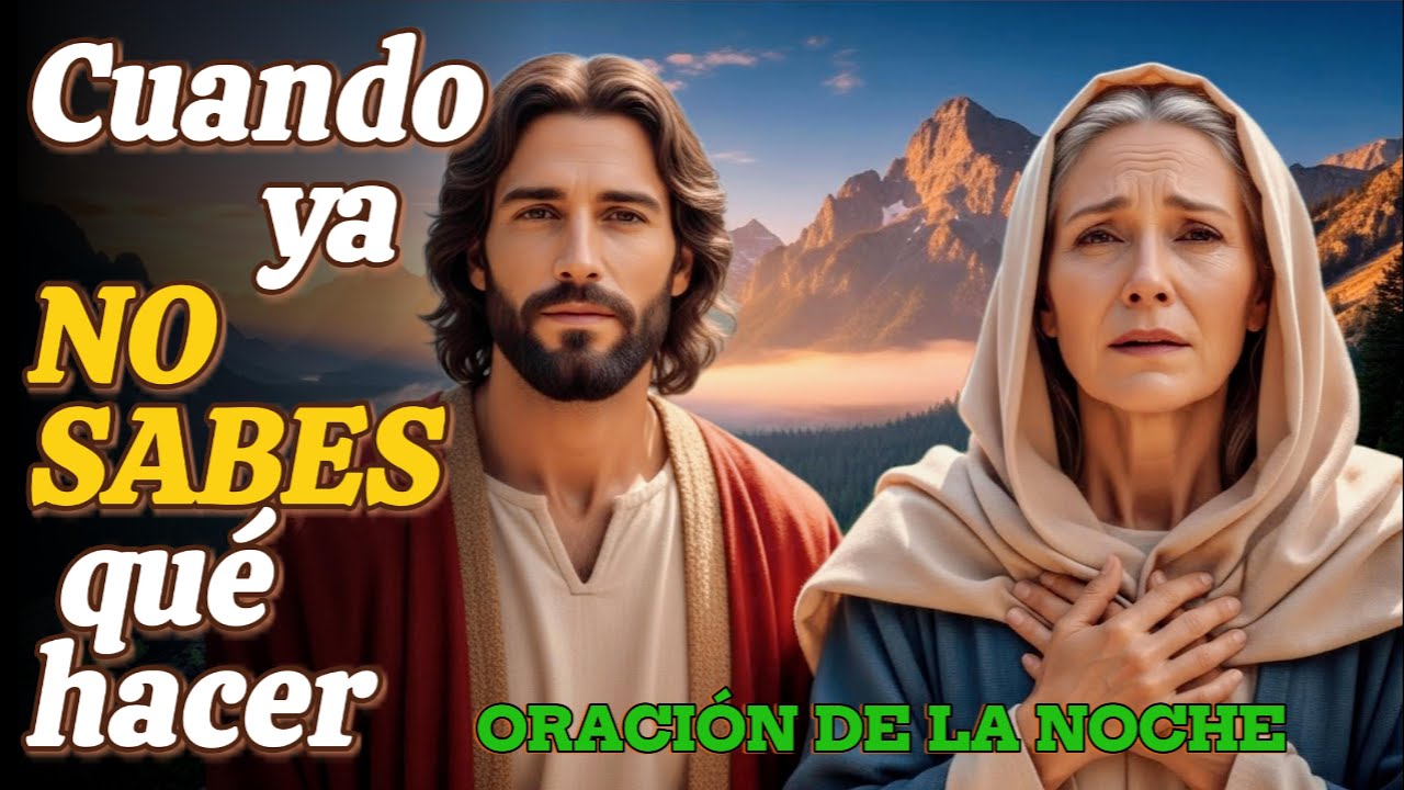 MADRE, ¿NO SABES QUÉ HACER POR TU HIJO? CLAMA A DIOS HOY | SALMO 121 Y 23